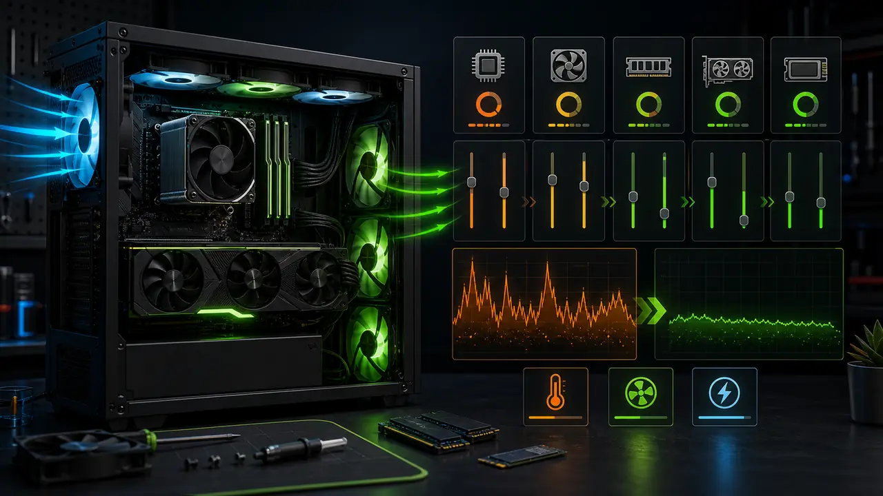 PCボトルネックを減らす方法：CPU、GPU、RAM、設定の確認