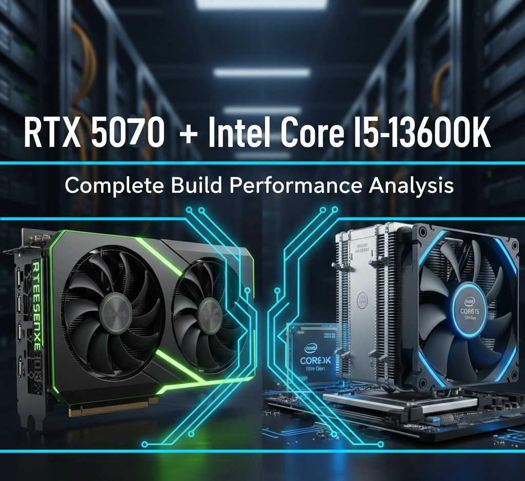 RTX 5070 vs Intel Core i5-13600k: Respuesta Rápida