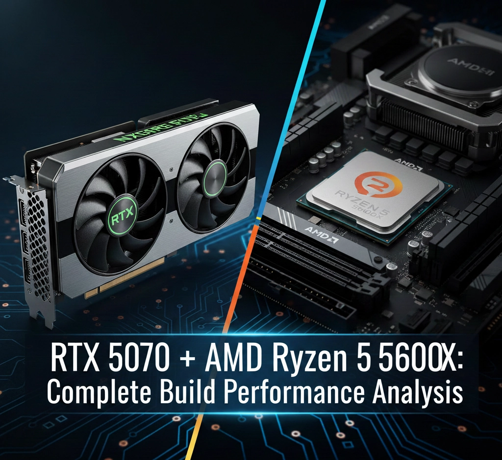 RTX 5070 vs Ryzen 5 5600x: Respuesta Rápida