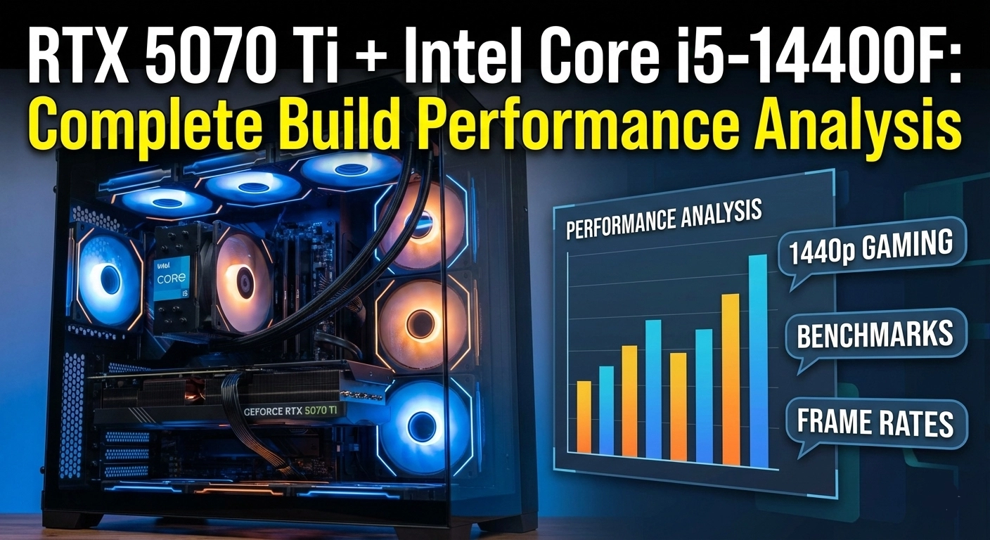 RTX 5070 Ti vs Intel Core i5-14400f: Respuesta Rápida