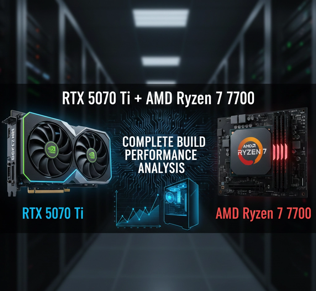 RTX 5070 Ti vs Ryzen 7700: Respuesta Rápida