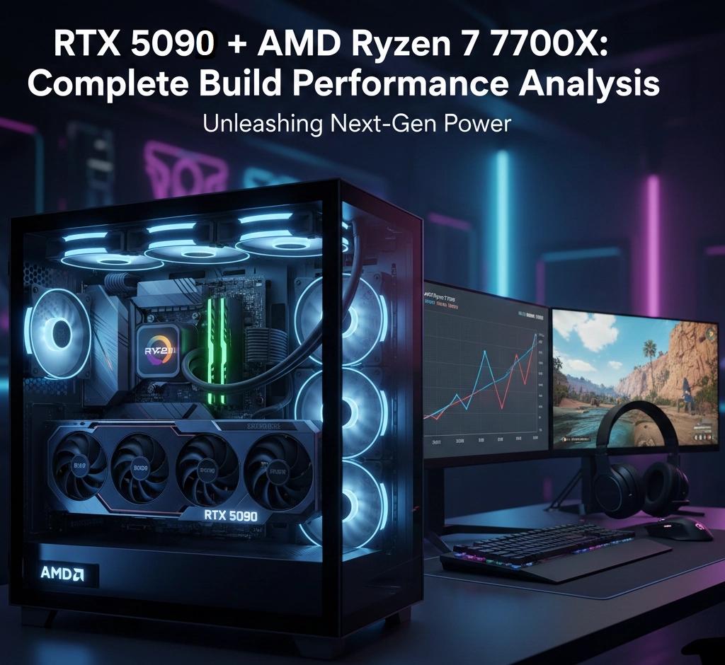 RTX 5090 vs Ryzen 7700x: Respuesta Rápida